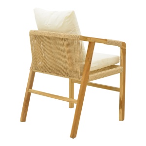 Scaun Cuerda, natural, 55x60x80 cm - Img 3