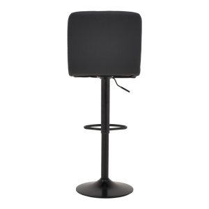 Scaun de bar Remina V1, negru, 44x44x112 cm - Img 6