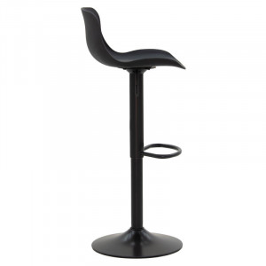 Scaun de bar Walden plastic negru - Img 4