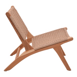 Scaun de Gradina Beatrice, natur, 65x78x68 cm - Img 4