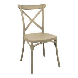 Scaun de Gradina Crossie, maro, 38x46.5x82 cm