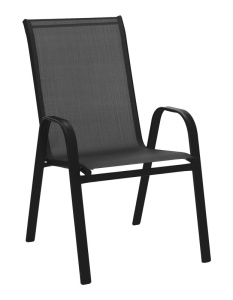 Scaun de Gradina Model Calan, Negru - Gri - Img 2