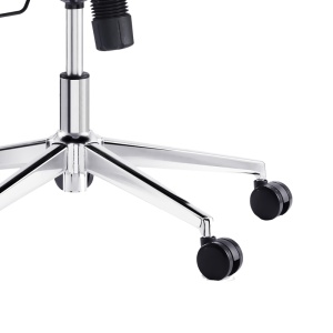 Scaun directorial Aish, negru, 64x66x120-130 cm - Img 7