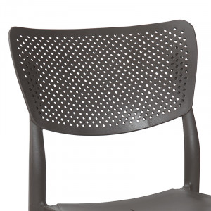 Scaun exterior Ignite plastic culoare antracit - Img 2