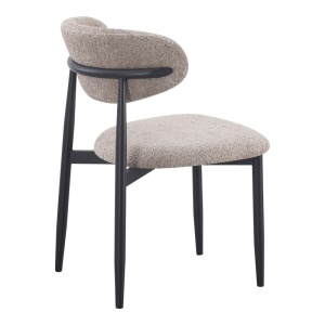 Scaun Folegio, gri/negru, 50x57x79.5 cm - Img 2