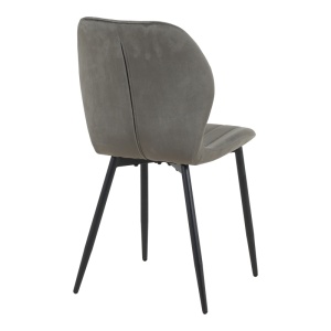 Scaun Jelour, antracit/negru, 46.5x60x84 cm - Img 2