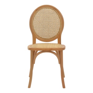 Scaun Model Camil, Natur, 45x50x94 cm - Img 4