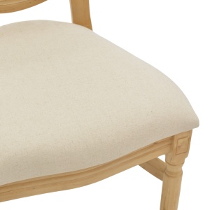 Scaun Model Canco, Natur, 50x55x98 cm - Img 7