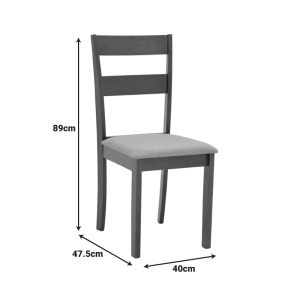 Scaun Model Dallan, Nuc, 40x47.5x89 cm - Img 8