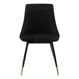 Scaun Model Giselle, Negru, 51x52x82 cm - Img 4