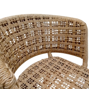 Scaun Model Milou, Natur, 59x65x73 cm - Img 6