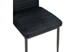 Scaun Model Parker, Negru, 42x48x98 cm - Img 2