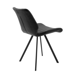 Scaun Model Sabia, Negru, 46x55x80 cm - Img 2