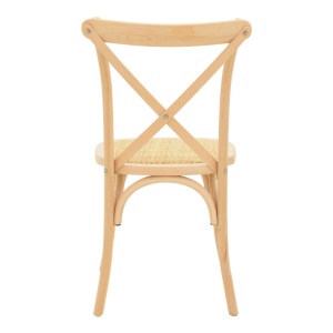 Scaun stivuibil Dylon, natural, 48x52x89 cm - Img 6