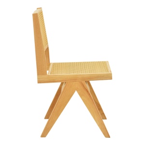 Scaun Winslow, natural, 46x58x80 cm - Img 4