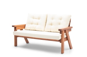 Set de gradina Abant (311) Crem 161x88x80 cm - Img 2