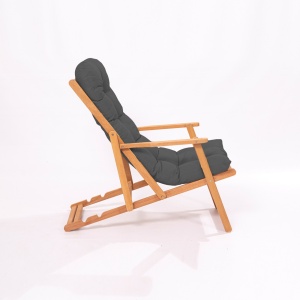 Set masa si scaune de gradina (3 piese) My007 Gri 40x40x40 cm - Img 2