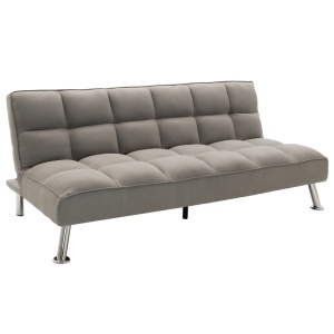 Set mobilă living Smooth, gri, 189x92x82 cm - Img 3