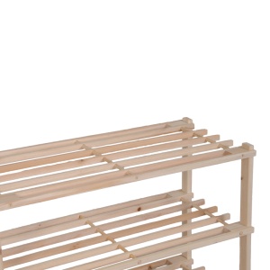 Suport de pantofi Steper, natural, 64x26x48.5 cm - Img 3