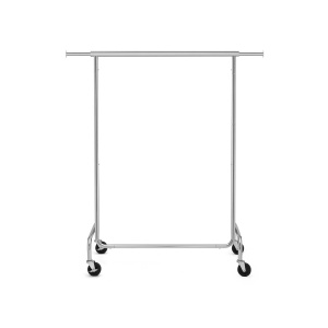 Suport pentru haine cu roti, Songmics, 130 kg, HSR11S, Silver - Img 7