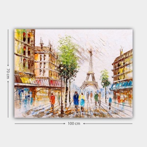 Tablou 644686126 Multicolor 70x100 cm - Img 3