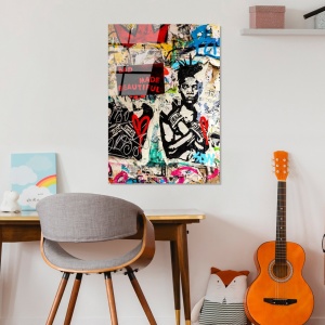 Tablou din sticlă temperată UV Multicolor 45x65 cm - Img 3