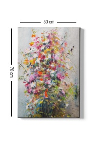 Tablou Kanvas Multicolor 50x70x3 cm - Img 3