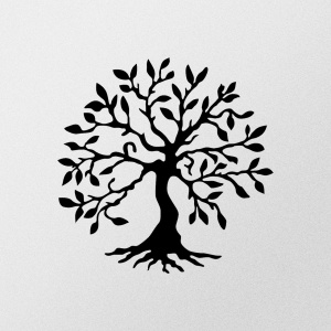 Tablou metalic Tree Negru 60x60 cm - Img 4