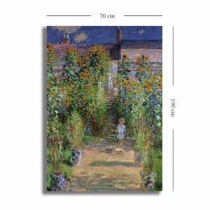 Tablou Rainbow Harmony Multicolor 70x100 cm - Img 3