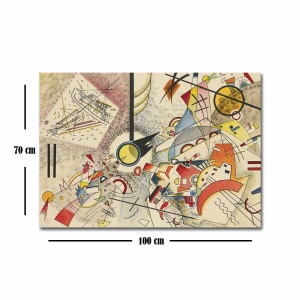 Tablou Stellaria Sunset Multicolor 70x100x3 cm - Img 4