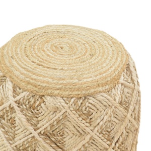 Taburet Yton, natural, 40x40x40 cm - Img 2