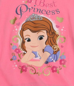 Tricou roz cu maneca scurta Sofia - Img 2
