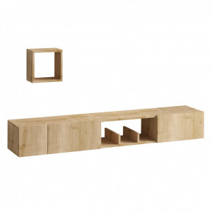 Ansamblu Comoda TV Avior Sapphire Oak - Img 4