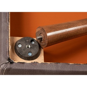 Bancheta Pole Mustar 92x44x46 cm - Img 4