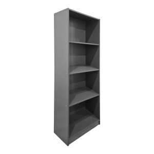 Bibliotecă Kendy, Antracit, 60 x 30 x 167 cm - Img 2
