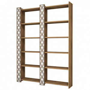 Biblioteca Model City, Nuc/Alb, 124.6x170x24.2 cm - Img 3