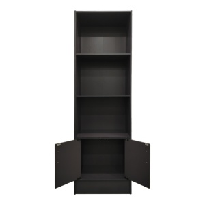 Bibliotecă Tekaro I, antracit, 57x33x180 cm - Img 3