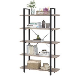 Biblioteca Vasagle Bej 105x33.5x177.5 cm - Img 1