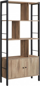 Biblioteca Vasagle, Model Astrid, 154.5x74x30 cm, Caramel - Img 2