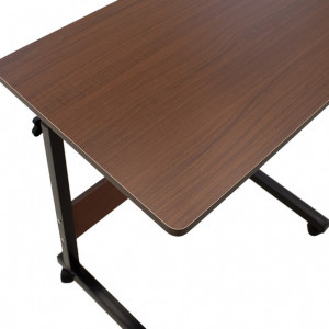 Birou ajustabil Pako World, model Piper, 60x69-90x40 cm, Stejar inchis/Negru - Img 6