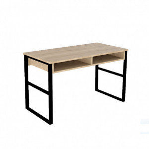 Birou cu Sertare Salvador, model Misto, 150x75x137 cm, Stejar safir - Img 3