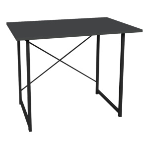 Birou Model Ustando, Antracit, 90x60x72 cm - Img 1
