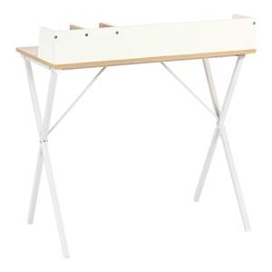 Birou Model Zervan, Stejar/Alb, 80x50x84 cm - Img 3