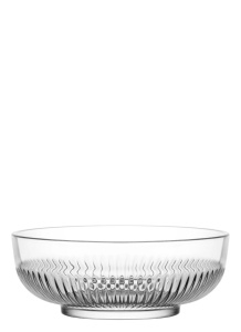 Bol de sticlă LV Transparent 200x200x75mm - Img 3
