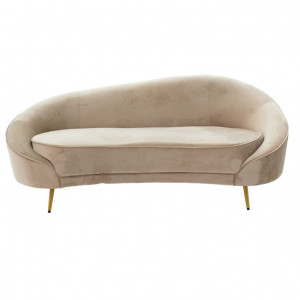 Canapea Amora 3 Locuri Bej 180x81x77 cm - Img 2
