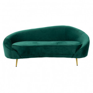 Canapea Amora 3 Locuri Verde 180x81x77 cm - Img 2
