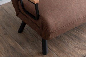 Canapea extensibilă cu 2 locuri Sando Maro deschis 175x133x41 cm - Img 4