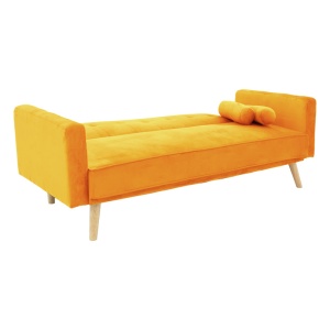 Canapea Extensibila Success, galben, 3 locuri, 190x80x84 cm - Img 3