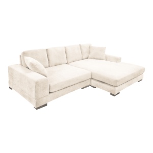 Coltar Cornerdo, bej, 265x175x85 cm