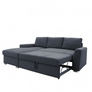 Coltar Dreapta Belle Antracit 236x164x88 cm - Img 2